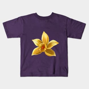 Sweet Vanilla Flower Kids T-Shirt